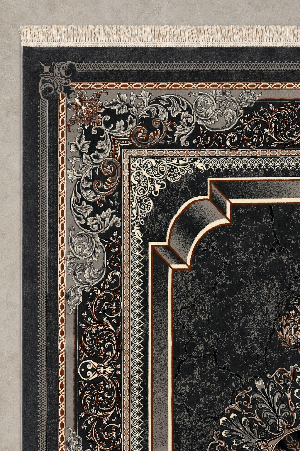 The Slate Empire 3D Medallion (Midnight Obsidian)