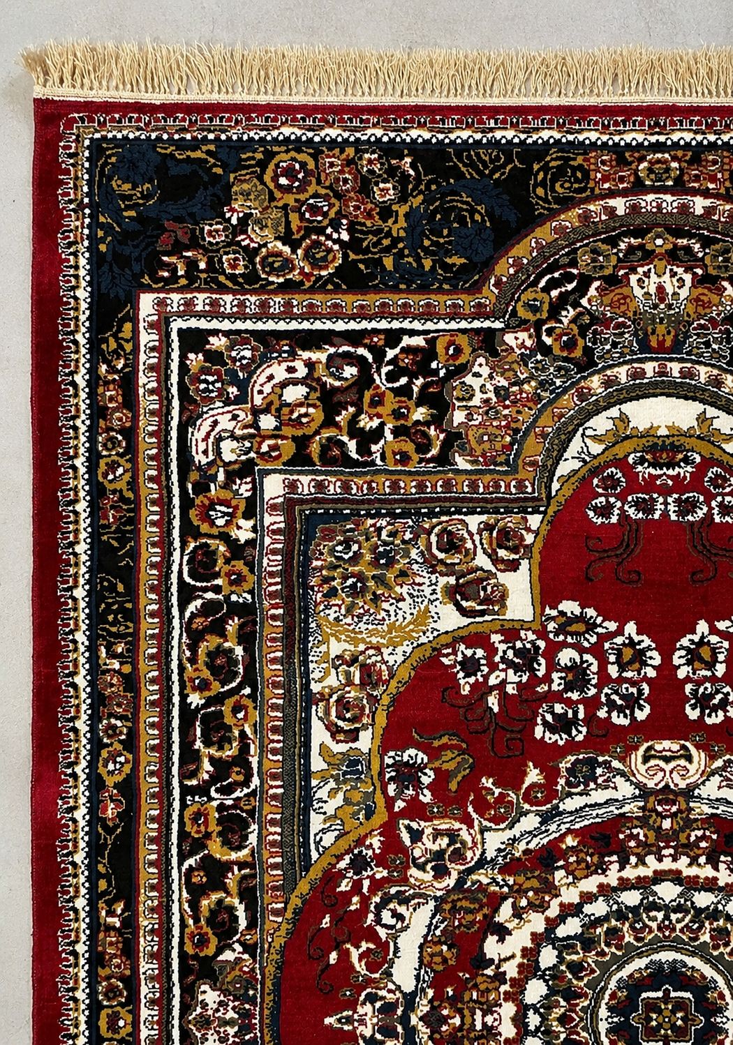 The Royal Crimson Medallion Rug
