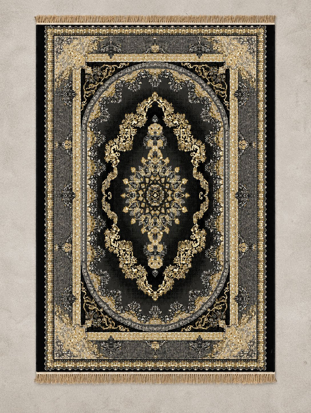 The Obsidian Gold Centerpiece
