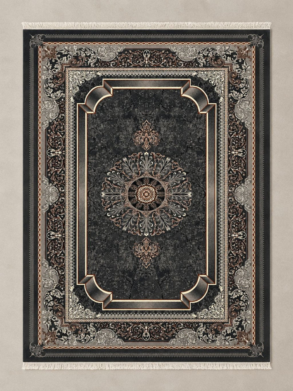 The Slate Empire 3D Medallion (Midnight Obsidian)
