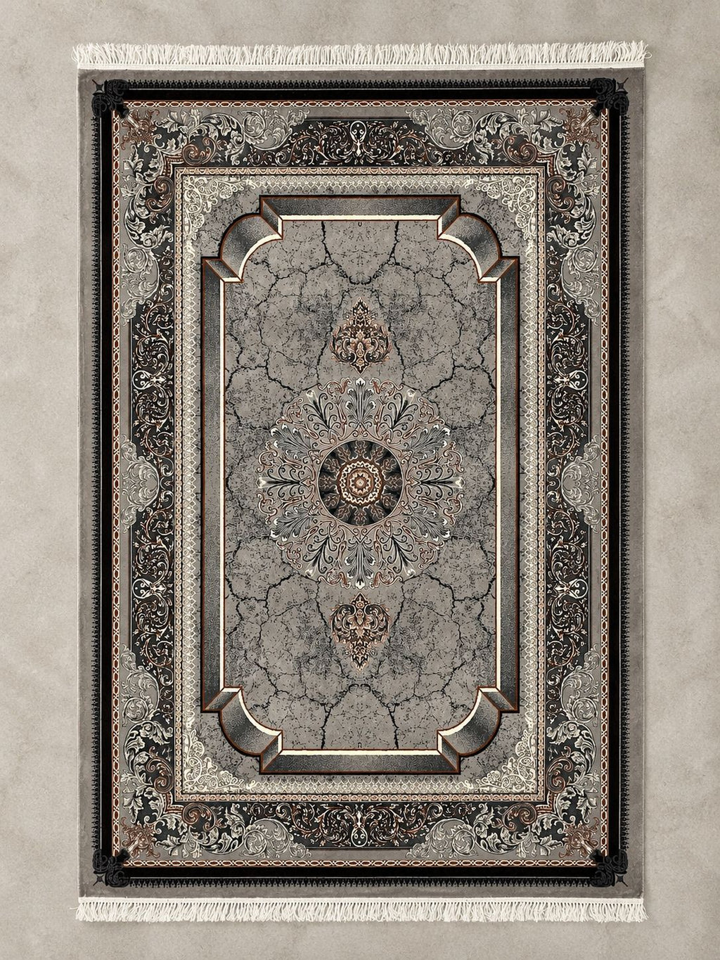 The Slate Empire 3D Medallion (Silver Slate)