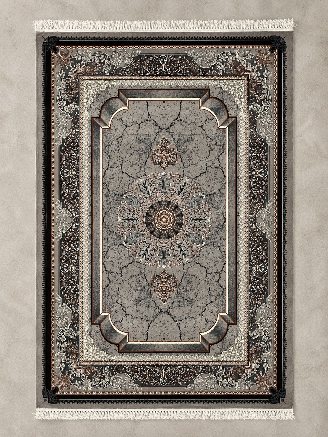 The Slate Empire 3D Medallion (Silver Slate)