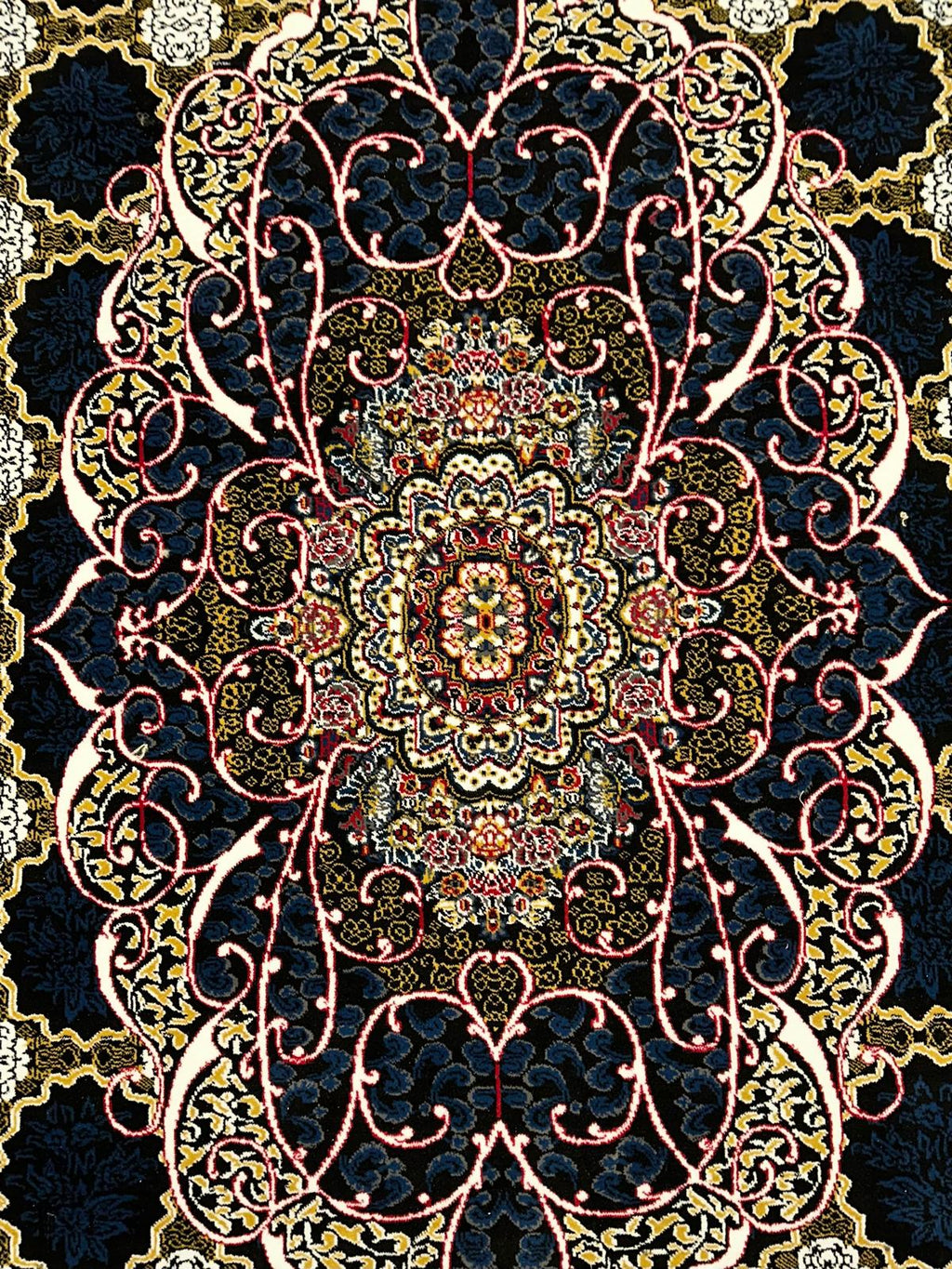The Midnight Isfahan Medallion Rug