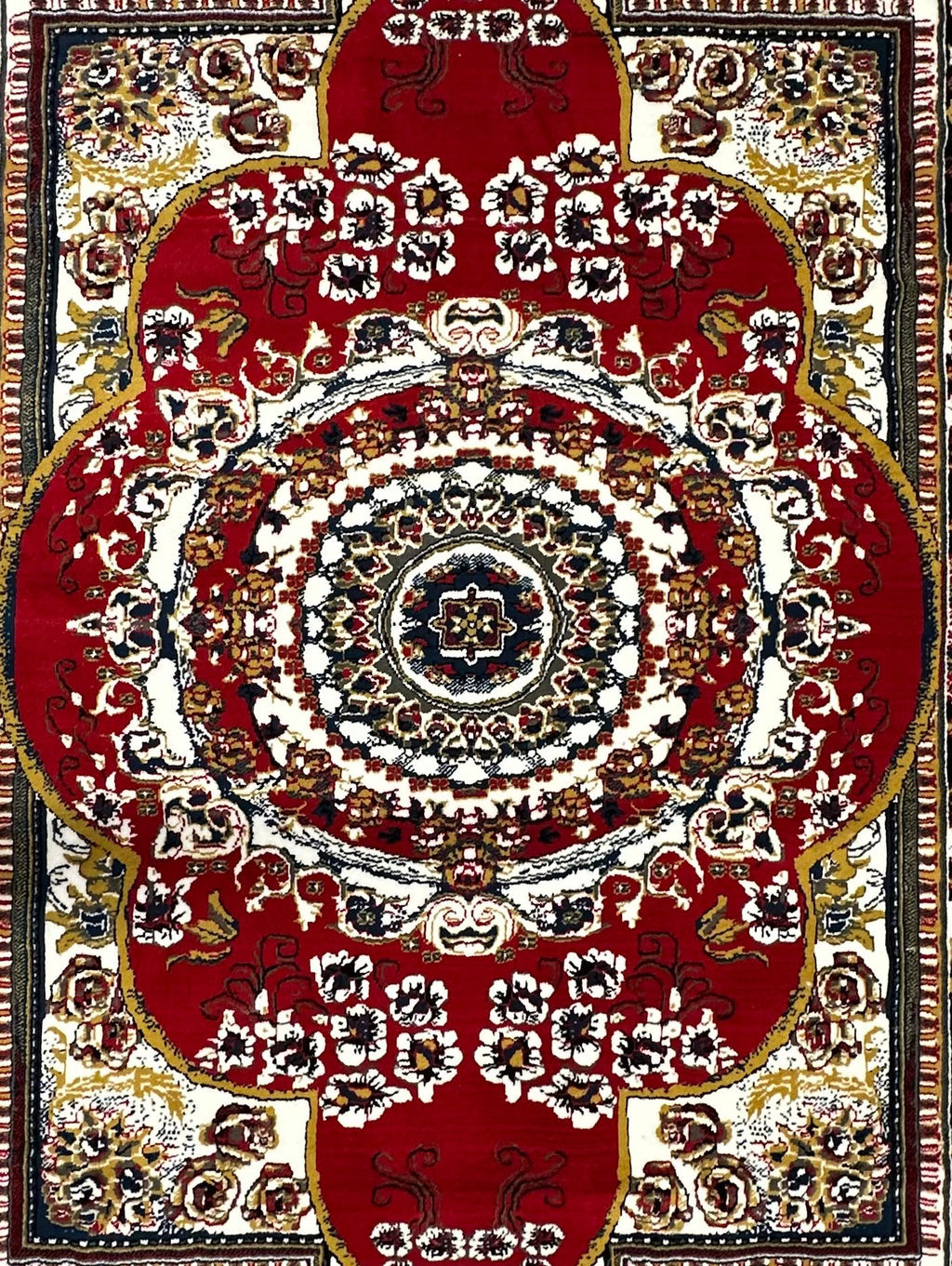 The Royal Crimson Medallion Rug