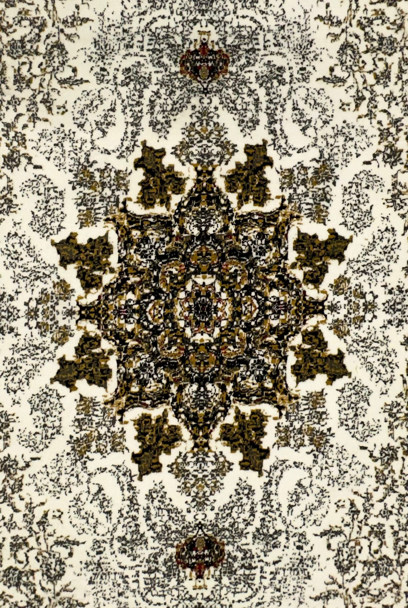 The Antique Alabaster Medallion Rug