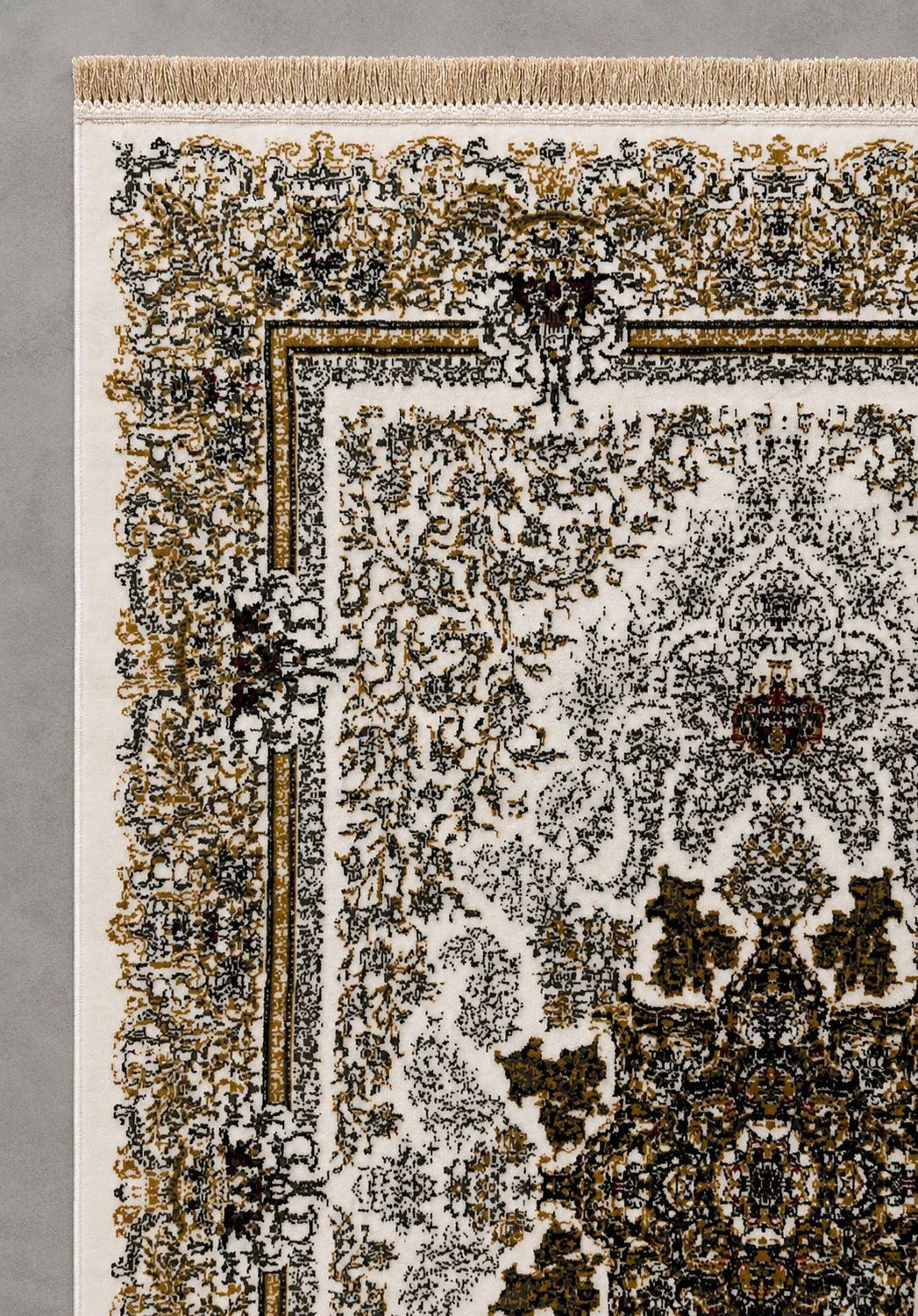 The Antique Alabaster Medallion Rug